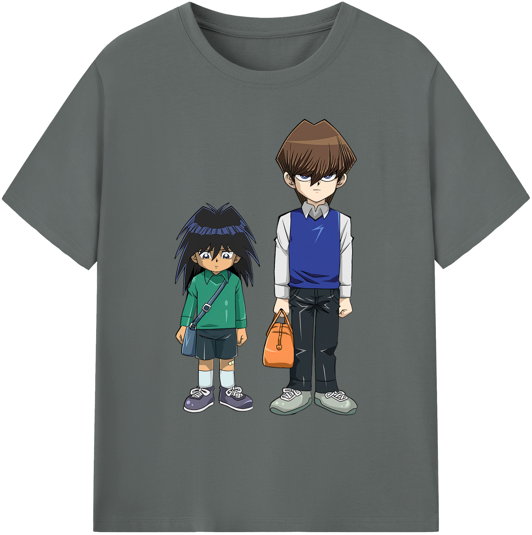 （画像用） 遊☆戯☆王 Yu-Gi-Oh! 綿100％ メンズ半袖Tシャツ｜肌触りやわらか＆通気性